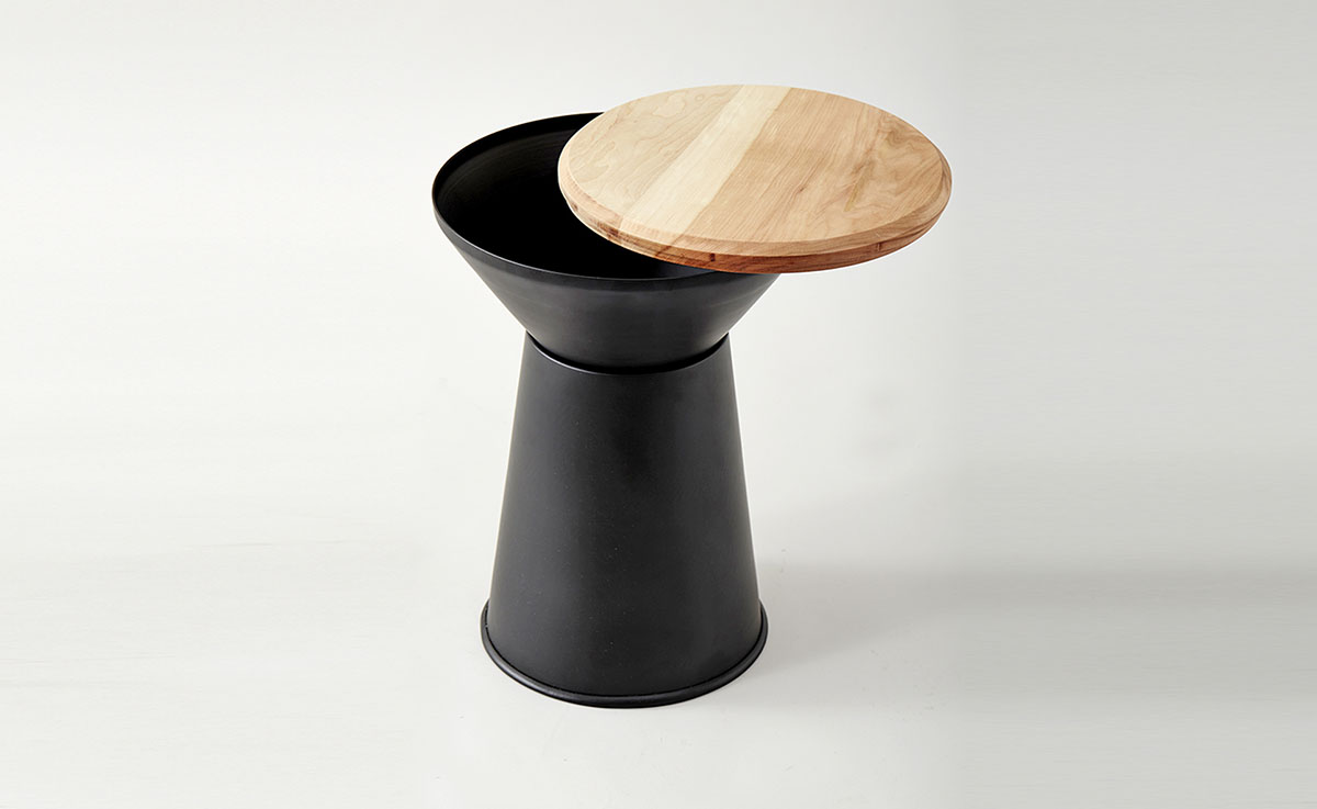 Black stool
