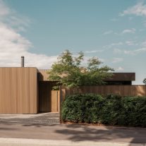 Casa en la pendiente por Think Architecture