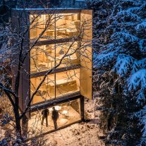 Wardrobe House por Sépka Architekti
